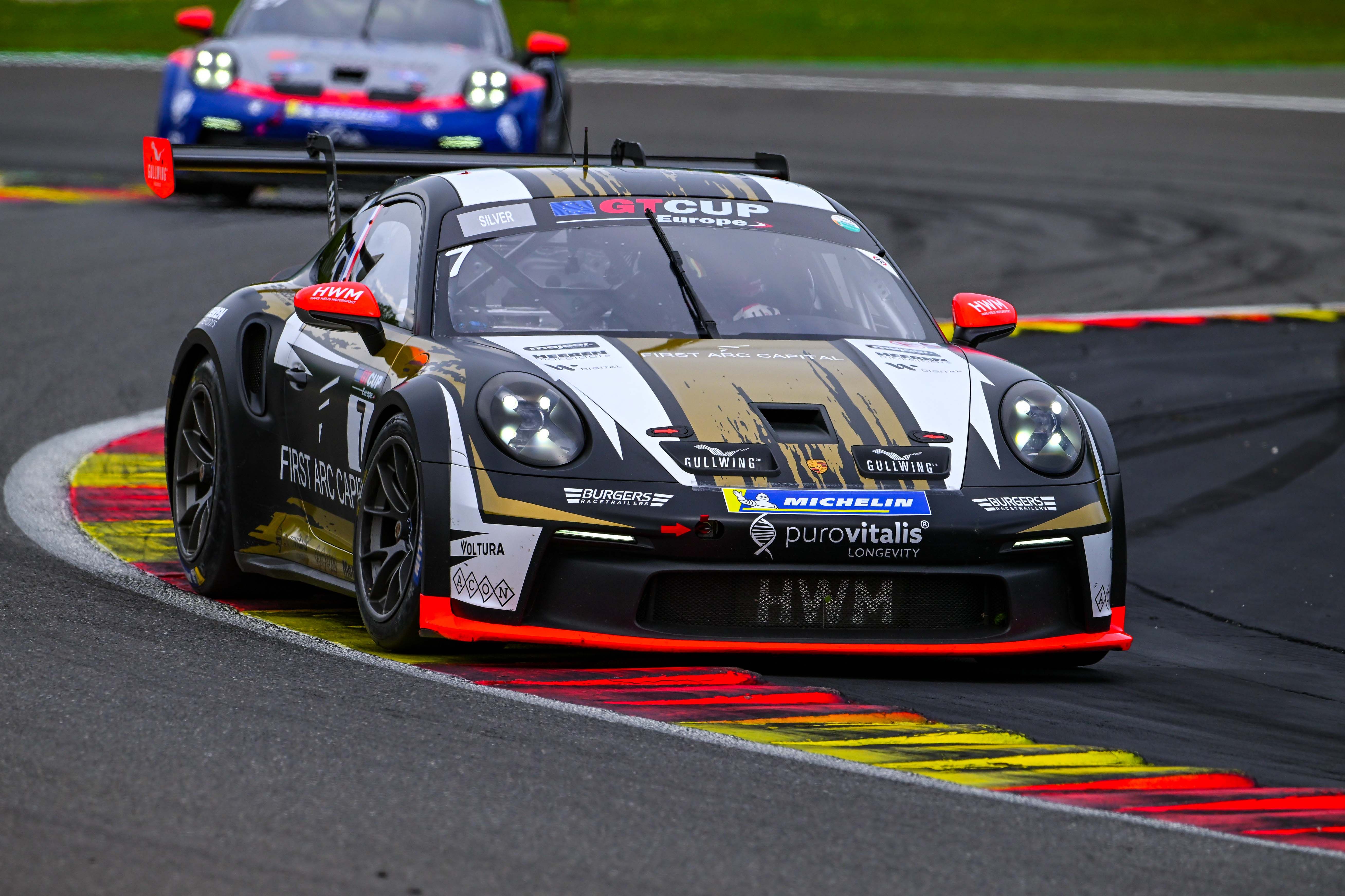 Championship leaders on top De Back-Meijer (HWM) on top of free practice at Spa